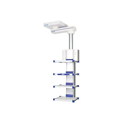 Bras de distribution - Panalex Medical - plafonnier / d'endoscopie / à simple bras