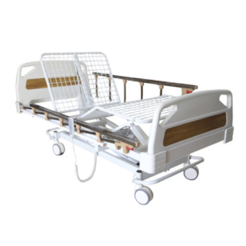 Lit électrique - Sté AMEL - d'hôpital / à hauteur réglable / sur roulettes