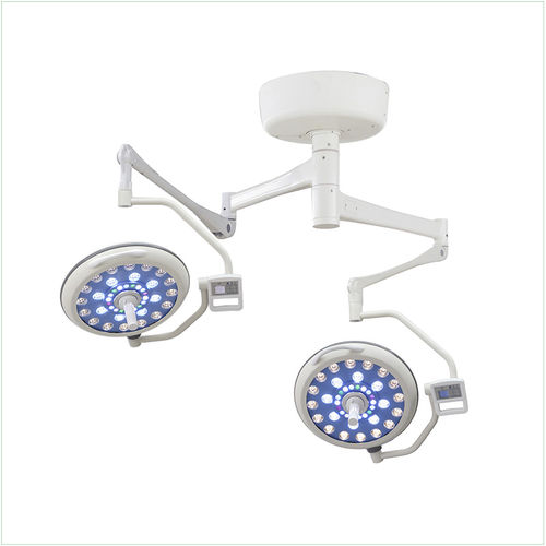 Scialytique plafonnier - Multi-color Plus E500/500 - Nanchang Micare Medical Equipment - LED / vétérinaire / 2 bras