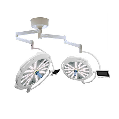 Scialytique plafonnier - GALAXY-LED E700/700 - Nanchang Micare Medical Equipment - LED / 2 bras / 110V / 60Hz