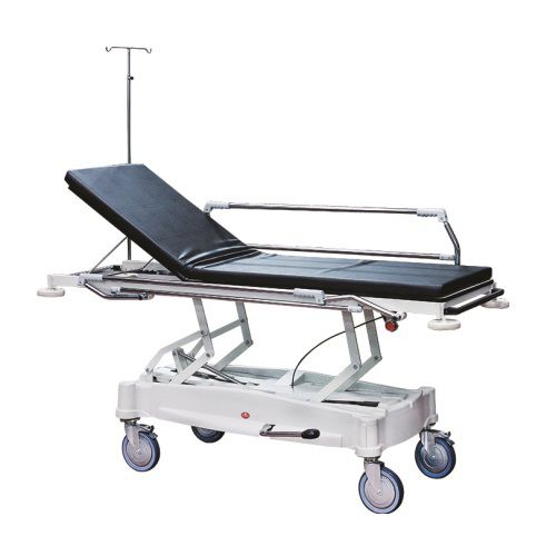 Chariot brancard de transport - AD-227.G2 - DUMAN HOSPITAL FURNITURE - manuel / à hauteur variable / avec dossier réglable