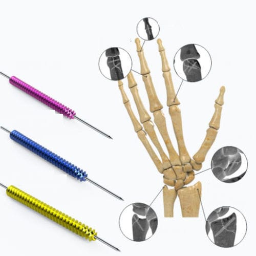 Vis de compression à os de main - Zimed Medical - canulée / sans tête