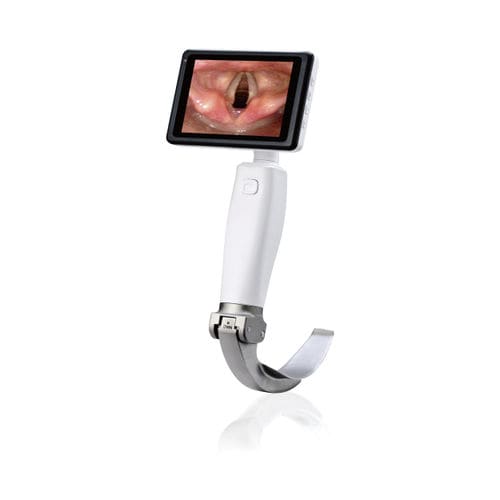 laryngoscope vidéo avec moniteur vidéo intégré - HugeMed