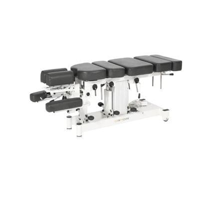 Table de chiropraxie électrique - LYM PLUS - NHC Medical & Beauty - sur roulettes / avec repose-bras / avec repose-tête