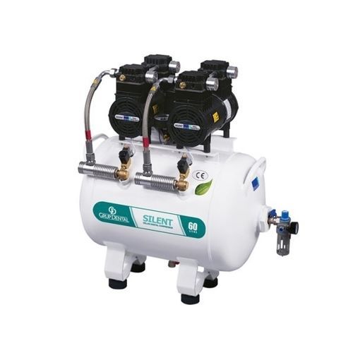 Compresseur d'air dentaire - GP SILENT 60LT 4 Hp - Grup Dental Medikal - sans huile / sec / silencieux
