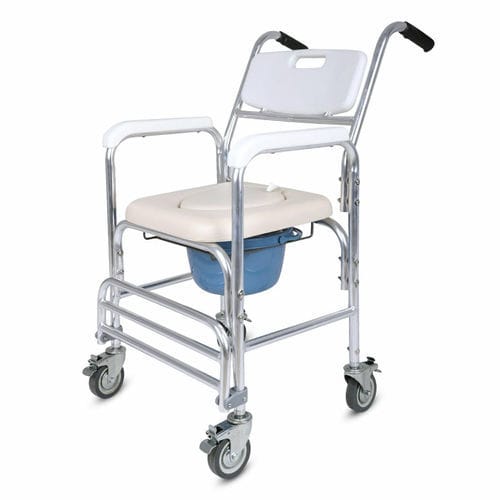 Chaise garde robe avec accoudoirs - D18 - HYZMED Medical - avec dossier haut / mobile / pédiatrique