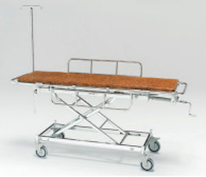 Chariot brancard de transport - AL-UD-1 - Matsunaga Manufactory - manuel / à hauteur variable / 1 section