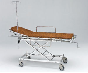 Chariot brancard de transport - AL-UD-2 - Matsunaga Manufactory - manuel / à hauteur variable / 2 sections