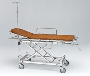 Chariot brancard de transport - AL-TUD-2 - Matsunaga Manufactory - manuel / à hauteur variable / 2 sections