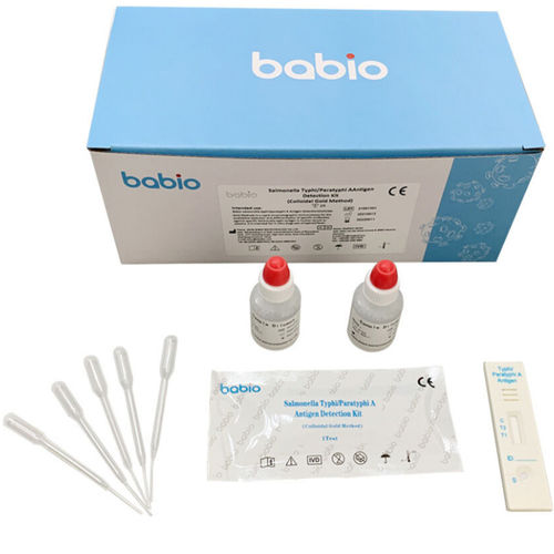 Kit de test de Salmonella typhimurium Jinan Babio Biotech de typhoïde / pour antigènes / de
