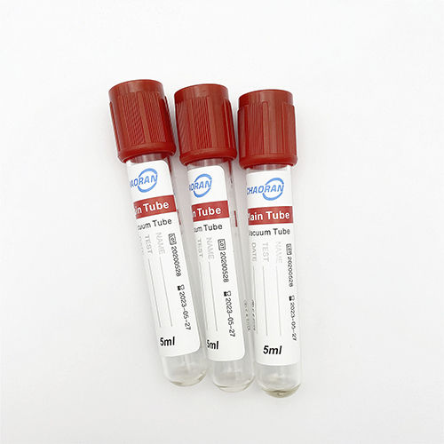 Tube à essai de laboratoire - HeBei ChaoRan Medical Instruments - de sang / en plastique / pour prélèvement d'échantillon