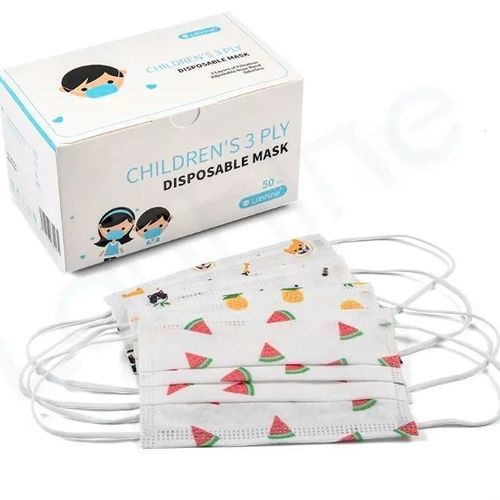 Masque chirurgical EN14683 - 15603J - Zhejiang Lanhine Medical Products - pour enfant / boîte de 50 / 3 plis