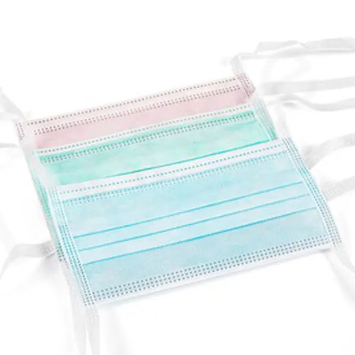 Masque chirurgical EN14683 - 15704F - Zhejiang Lanhine Medical Products - adulte / boîte de 50 / bleu