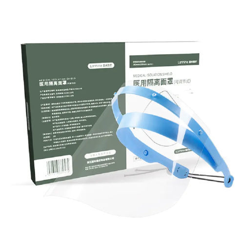 Écran facial en polyéthylène - 201 - Zhejiang Lanhine Medical Products - en polycarbonate / masque complet / adulte