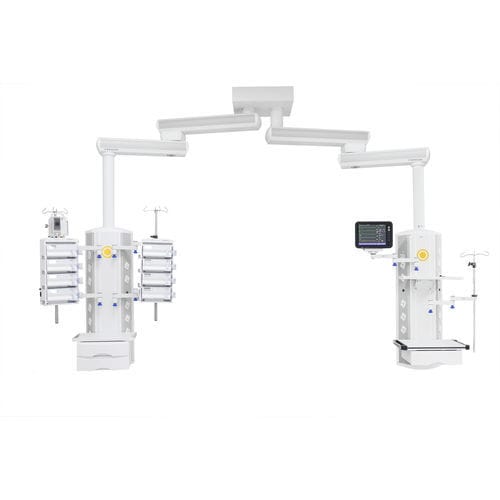 Bras de distribution - FY-6400/6300/6200 - Jiangsu Fuyou Medical - plafonnier / pour salle d'opération / 2 bras