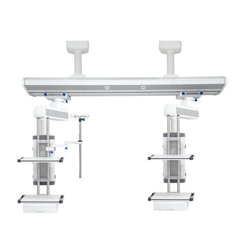 Poutre de distribution - FY-1100SS - Jiangsu Fuyou Medical - plafonnier / de soins intensifs / à simple bras