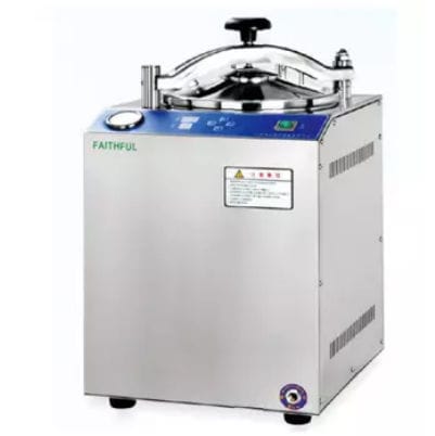 Stérilisateur médical de laboratoire - FSF-HD - Huanghua Faithful Instrument Co., Ltd. - à vapeur / vertical / automatique