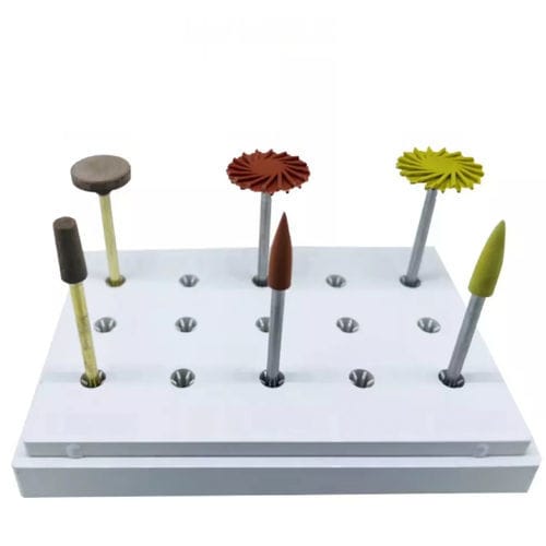 Lot De 3 Excavateurs Dentaires (pelles) 1.5MM - Acier Inoxydable - Poignée Creuse Rouge