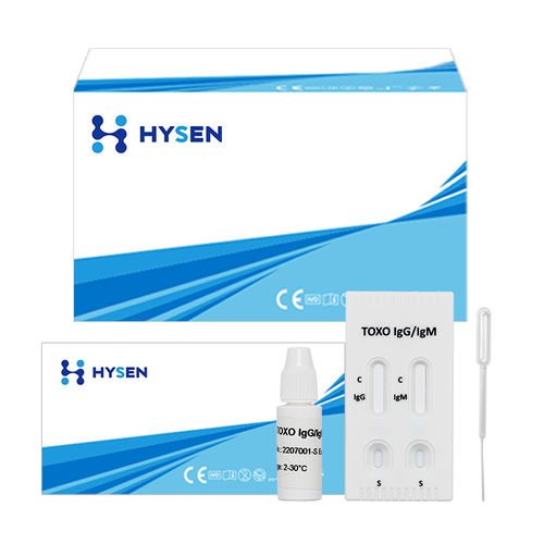 Test rapide de toxoplasmose - HFTM-302 - HYSEN HANGZHOU BIOTECH - pour anticorps / d'IgG / d'IgM