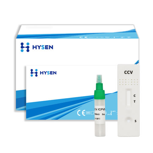 Test rapide vétérinaire - CCV - HYSEN HANGZHOU BIOTECH - pour canins / pour antigènes / de coronavirus