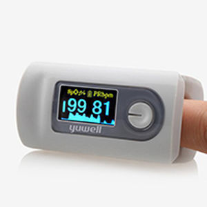 Oxymètre de pouls de doigt - igfpo0 series - Igreen International Ltd. - médical / sur batterie / blanc
