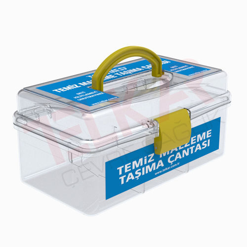 Boîte pour instruments chirurgicaux - CKM010T - Telkar Cevre Saglik Endustriyel Plastik San. ve Tic. .A.Ş. - de transport / en plastique / avec couvercle