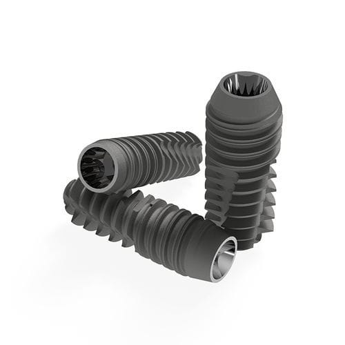 Implant dentaire conique - Biosti AG - en titane / hexagonal / à vis