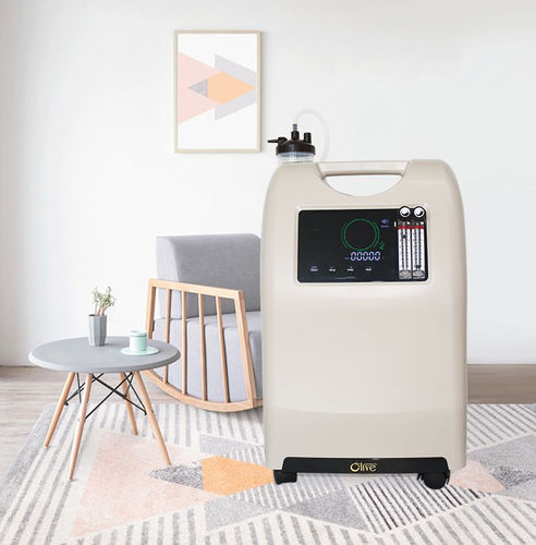 Concentrateur d'oxygène médical - OLV-10S - Olive - de soins à domicile / sur roulettes / portable