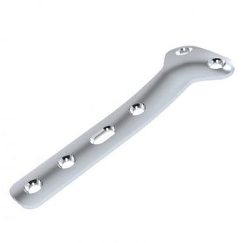 Plaque de compression de tibia - 5201-002-0 series - Ortobio - distale / verouillée / en acier inoxydable