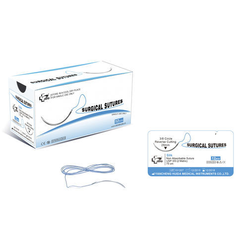 Fil de suture non résorbable - 151207 - Jiangsu Huida Medical Instruments - chirurgie générale / neurochirurgie / chirurgie cardiovasculaire
