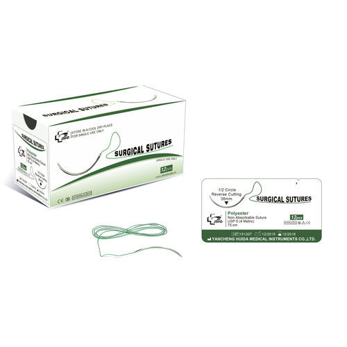 Fil de suture non résorbable - 151207 - Jiangsu Huida Medical Instruments - chirurgie générale / neurochirurgie / chirurgie cardiovasculaire