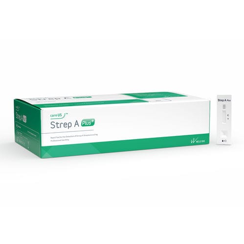 Test de diagnostic rapide de streptocoque A - careUS™ Strep A Plus - WELLS BIO - pour maladies infectieuses / pour antigènes / de gorge