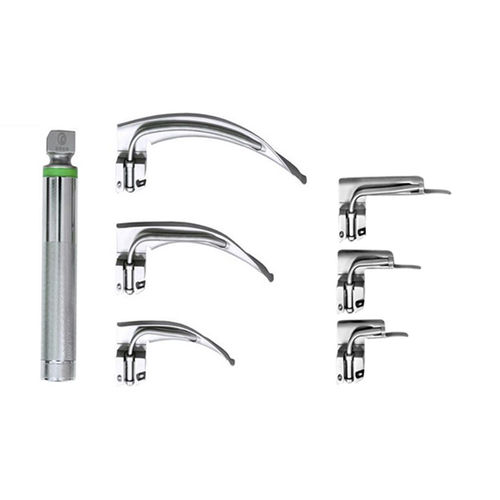 Lame de laryngoscope en métal - YSENT-HJ2C - YSENMED - à fibre optique / pédiatrique