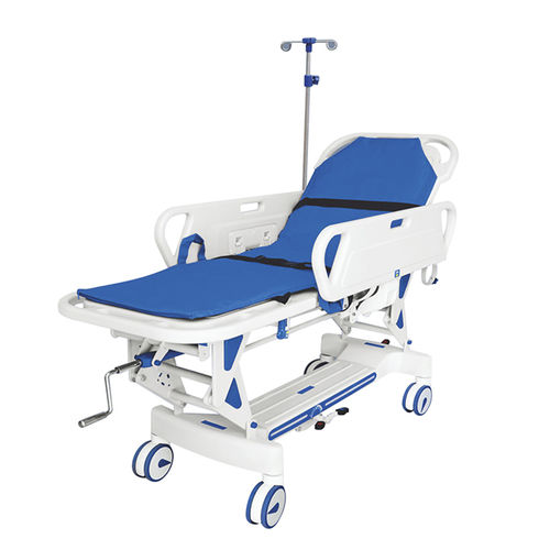 Chariot brancard de transport - YSHB-KX857 - YSENMED - d'urgence / pour bloc opératoire / manuel