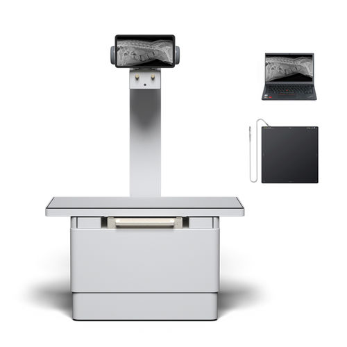 Système de radiographie vétérinaire - YSDR-VET320 - YSENMED - numérique / avec table
