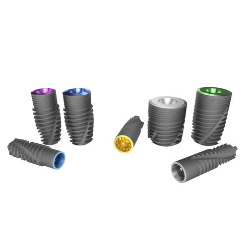 Implant dentaire cylindrique conique - Scandrea - Bionika Medline Kft. - en titane / conique / droit