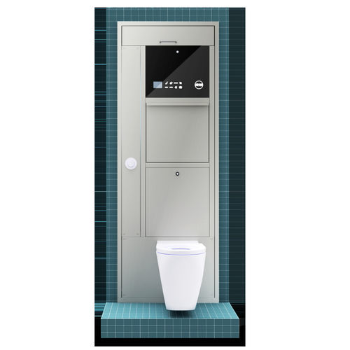 Laveur-désinfecteur de bassins de lit - AF2.60M + I/WC - AT-OS - mural / encastrable / avec générateur de vapeur