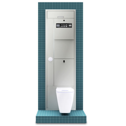 Laveur-désinfecteur de bassins de lit - AF2.45M + I/WC - AT-OS - mural / encastrable / avec générateur de vapeur
