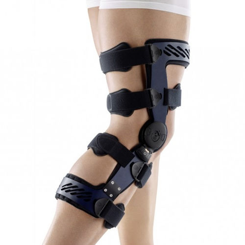 Orthèse de genou SecuTec® OA Bauerfeind distraction du genou (ostéoarthrite) / articulée