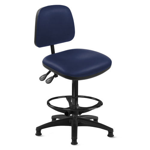 Chaise avec dossier haut - 5TS/TEC/M/ series - Bristol Maid Hospital Metalcraft - pneumatique