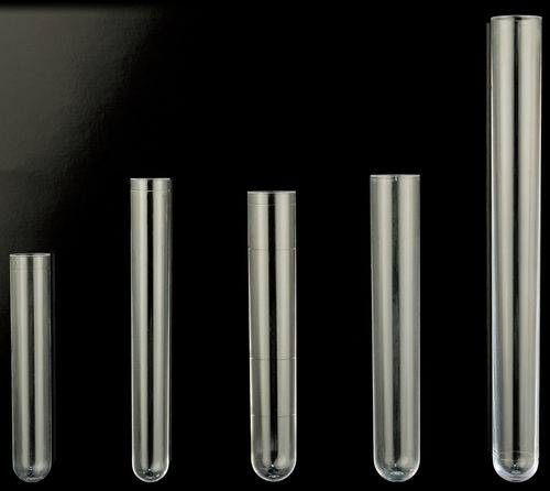 Tube à essai de laboratoire - 300700 - Deltalab - à fond rond / en polystyrène