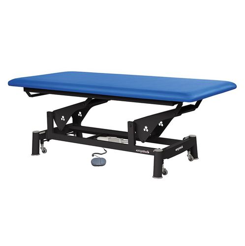 Table d'examen électrique - C5604 series - Ecopostural - sur roulettes / bleue
