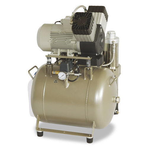 Compresseur dentaire - DK50 2V/50 - EKOM spol - à piston / 2 postes / avec sécheur d'air