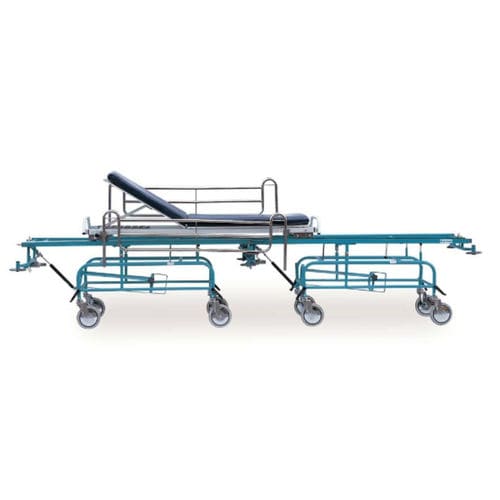 Chariot brancard passe-malade - K035 / A - Kenmak Hospital Furnitures - manuel / Trendelenburg / 2 plans