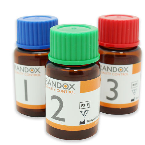 Réactif de contrôle qualité - CQ3100  - Randox Laboratories - d'homocystéine / d'échantillons de sang / de cardiologie