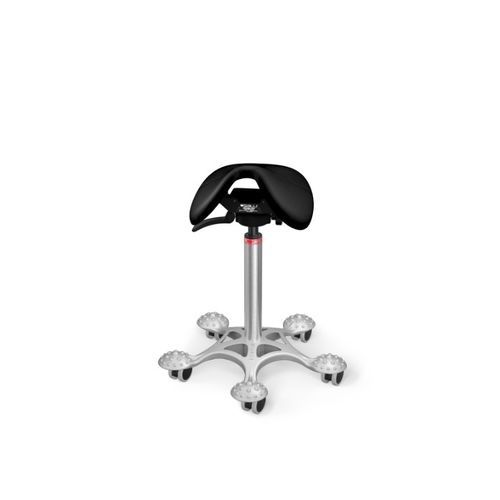 Chaise sur roulettes - Solo - Salli Systems - adulte / en forme de selle / ergonomique
