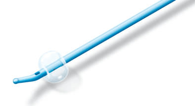 Cathéter de drainage urinaire - 1245 series - UROMED - suprapubien / à ballonnet / en silicone