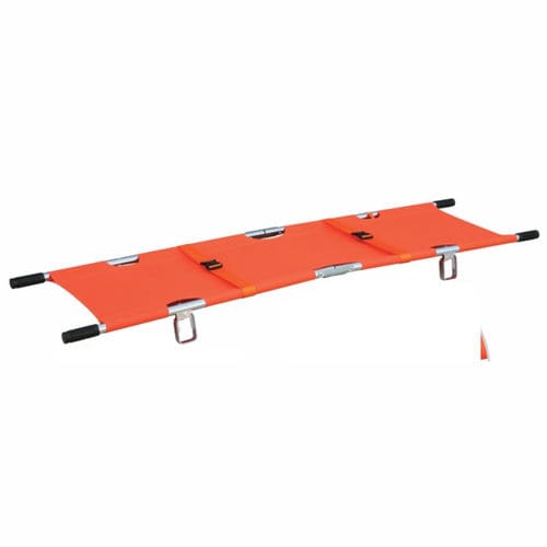 Brancard d'urgence - YXH-1G - Zhangjiagang Xiehe Medical Apparatus & Instruments - repliable / en aluminium