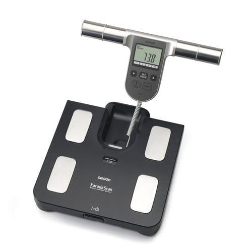 Analyseur de composition corporelle par bio-impédancemétrie - BF508 - Omron Healthcare Europe - pour mesure de la masse grasse / à affichage mobile / plateforme