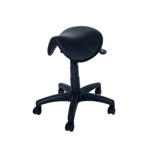 Tabouret pour établissement de santé - 90.1598 - Üzümcü Medical Devices - à hauteur variable / hydraulique / sur roulettes